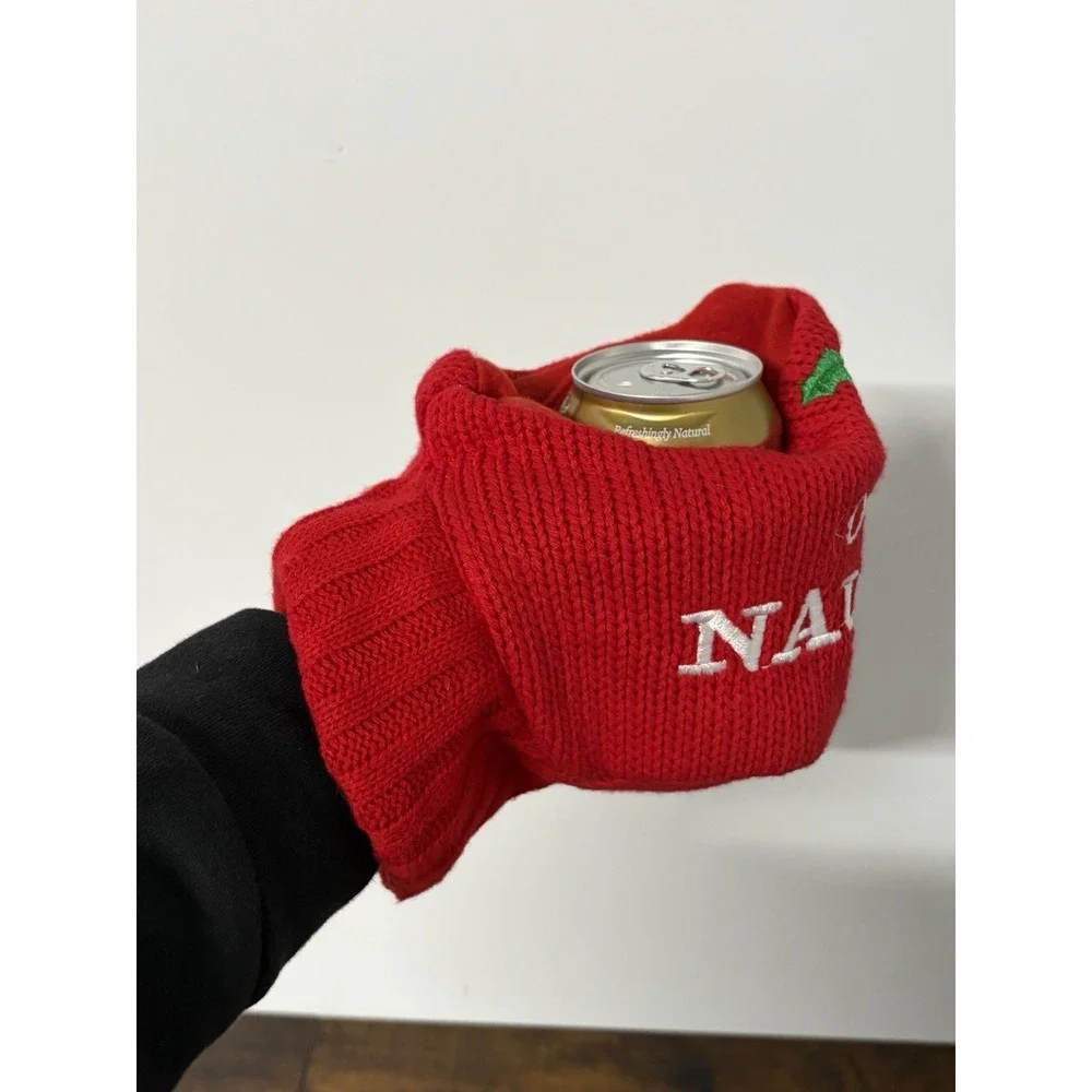 Wondershop Drink Cookie Mitten Hand Warmer Red Christmas Holiday OS